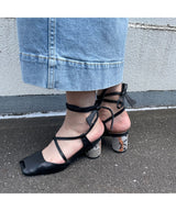 <Archive Sale>-fmn Exclusive- Open Toe Strap Sandals-Reike Nen-Forget-me-nots Online Store