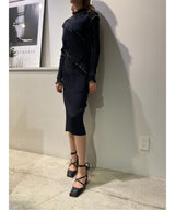 <Archive Sale>-fmn Exclusive- Open Toe Strap Sandals-Reike Nen-Forget-me-nots Online Store