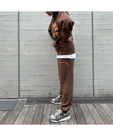 <Archive Sale>Trance Track Pants-Positive Message-Forget-me-nots Online Store