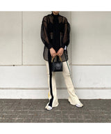 <Archive Sale>Ribbed Knit Pants-AMBUSH-Forget-me-nots Online Store