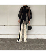 <Archive Sale>Ribbed Knit Pants-AMBUSH-Forget-me-nots Online Store