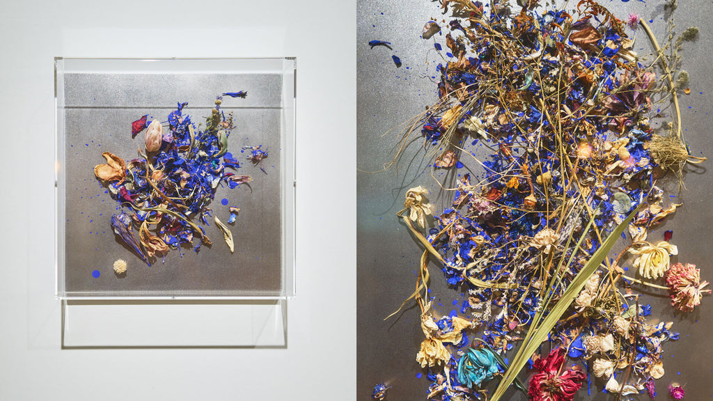 Forget-me-nots×Jordan Air Ship FLOWER DRIPPING WORKSHOP