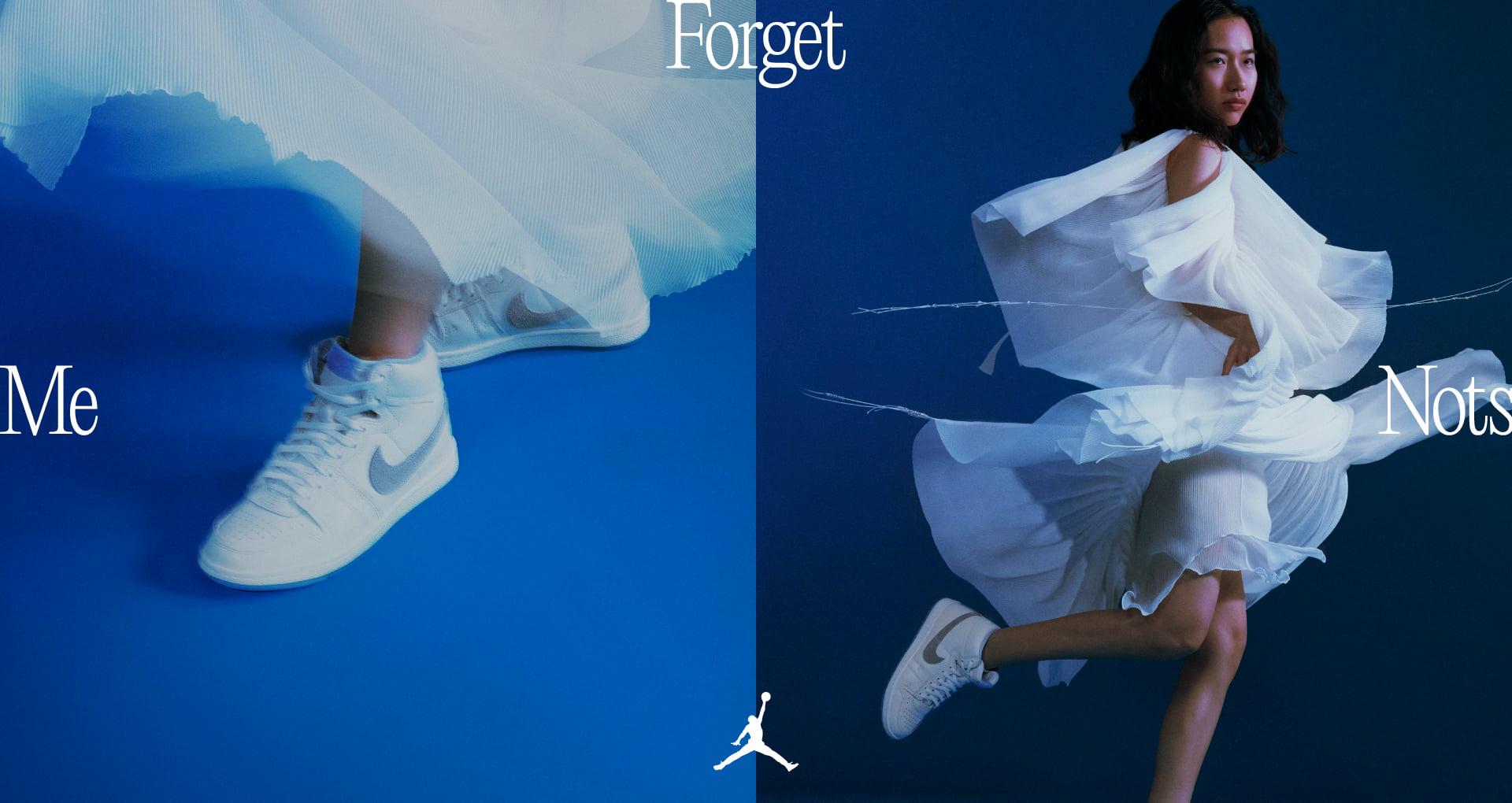Forget-me-nots × Jordan Air Ship Pop Up Store - FROM BUD TO FLOWER 9/16 Sat -10/1 Sun at Forget-me-nots Daikanyama