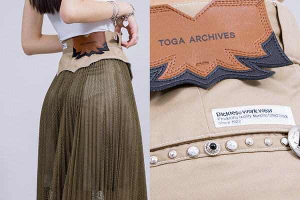 <small>4/15(金)発売のお知らせ</small><br>TOGA × Dickiesコラボアパレル-Forget-me-nots Online Store