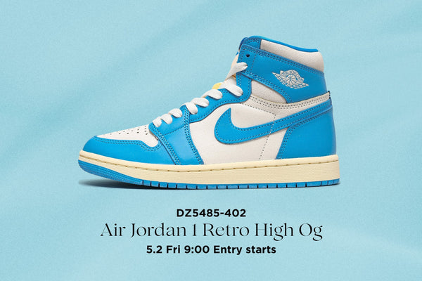 抽選販売のお知らせ<br>Air Jordan 1 Retro High Og