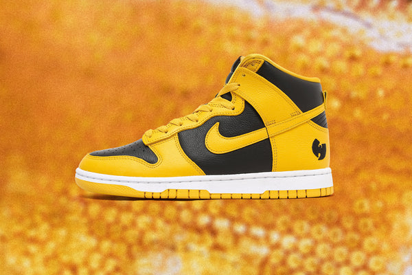 11/9(土)抽選販売のお知らせ<br>Wu-Tang Clan × Nike Dunk High Retro PRM