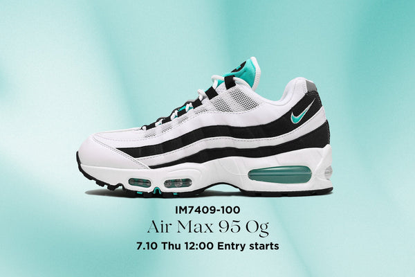 抽選販売のお知らせ<br>Nike Air Max 95 Og