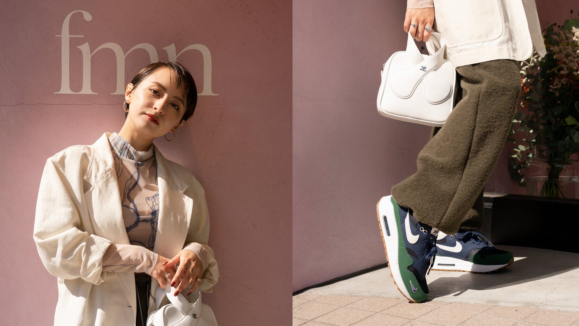 Check out “Vintage Mix Style” with Nike AM1 QS  Featuring JULIA and VINIVINI LUXE