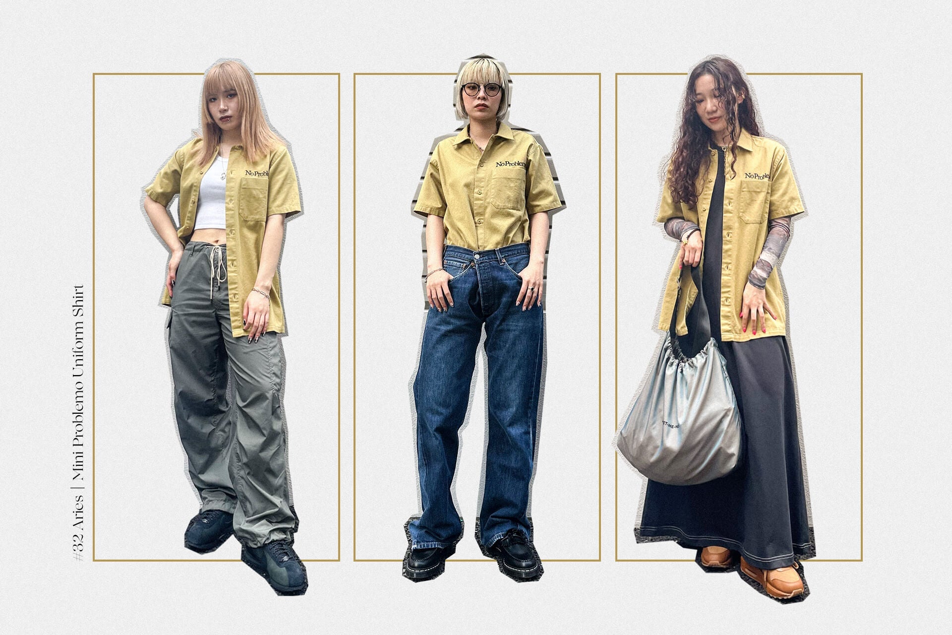 Mix and Match#32 Aries｜Mini Problemo Uniform Shirt