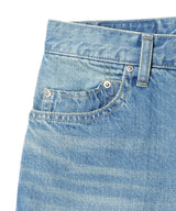 Nano Mist Denim-Loose Straight-PERVERZE-Forget-me-nots Online Store