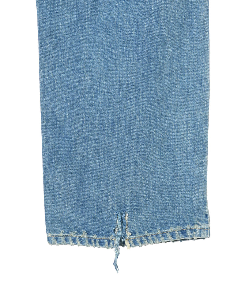 Nano Mist Denim-Loose Straight-PERVERZE-Forget-me-nots Online Store