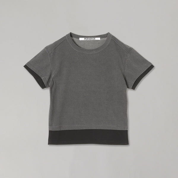 パーバーズ(PERVERZE)｜Double Layered Tee - 250258001006