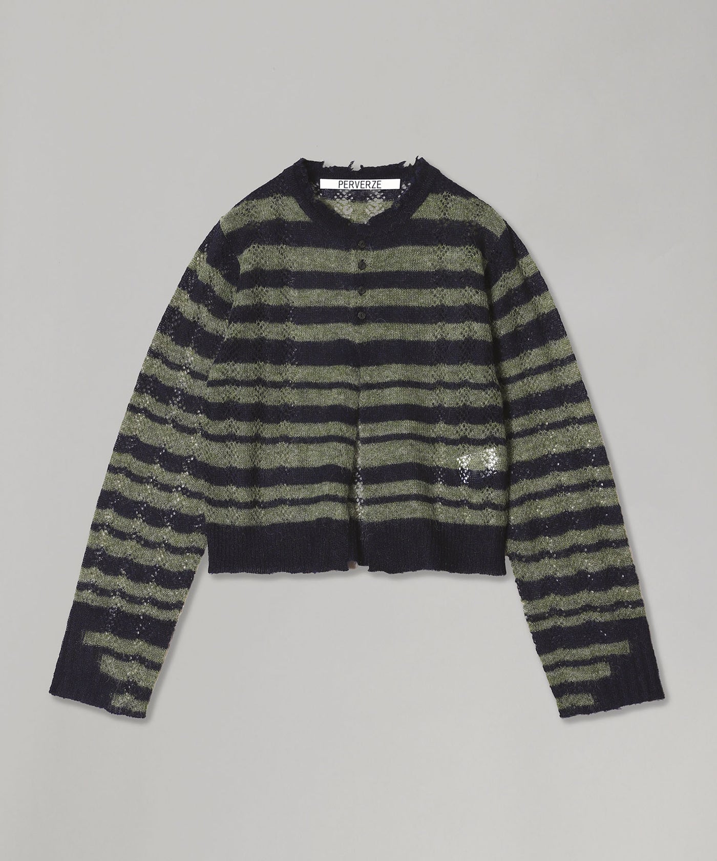 PERVERZE パーバーズ　セーター PERVERZE Thick Knit Cardigan パーバーズ シック ニット