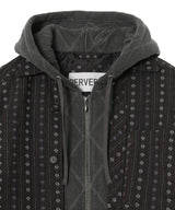 Double Puffer Shirt-PERVERZE-Forget-me-nots Online Store