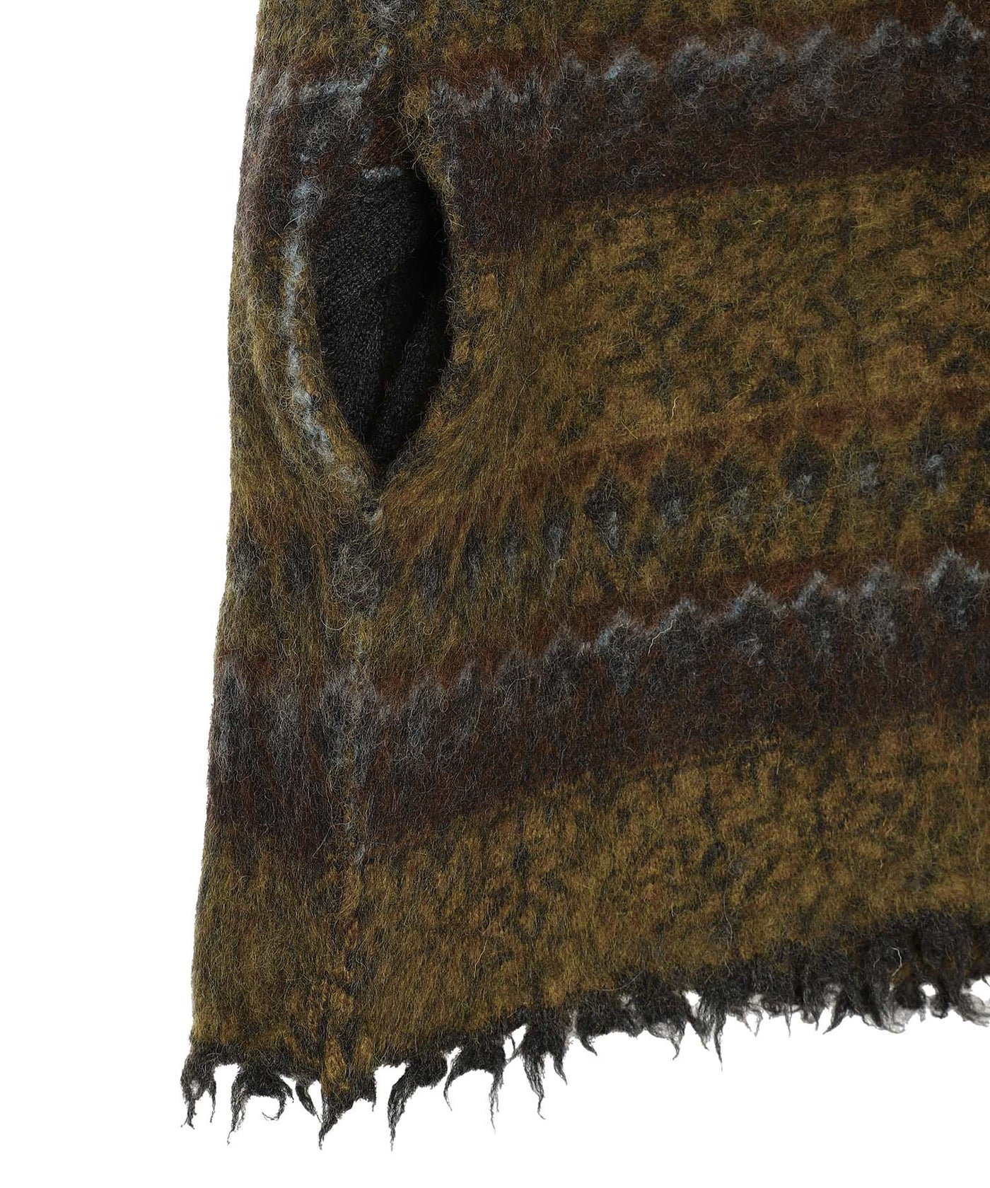 Felted Blanket Coat｜パーバーズ(PERVERZE)｜Forget-me-nots Online Store