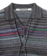 Striped Knit Shirts-PERVERZE-Forget-me-nots Online Store