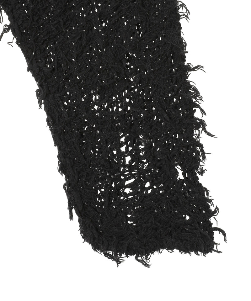 hama PERVERZE リブニット 黒 Rudder Knit Top｜パーバーズ(PERVERZE)｜Forget-me-nots Online Store