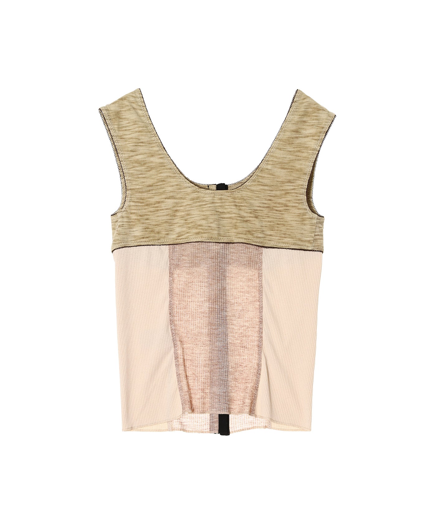 Hook-And-Eye Jersey Top｜パーバーズ(PERVERZE)｜Forget-me-nots