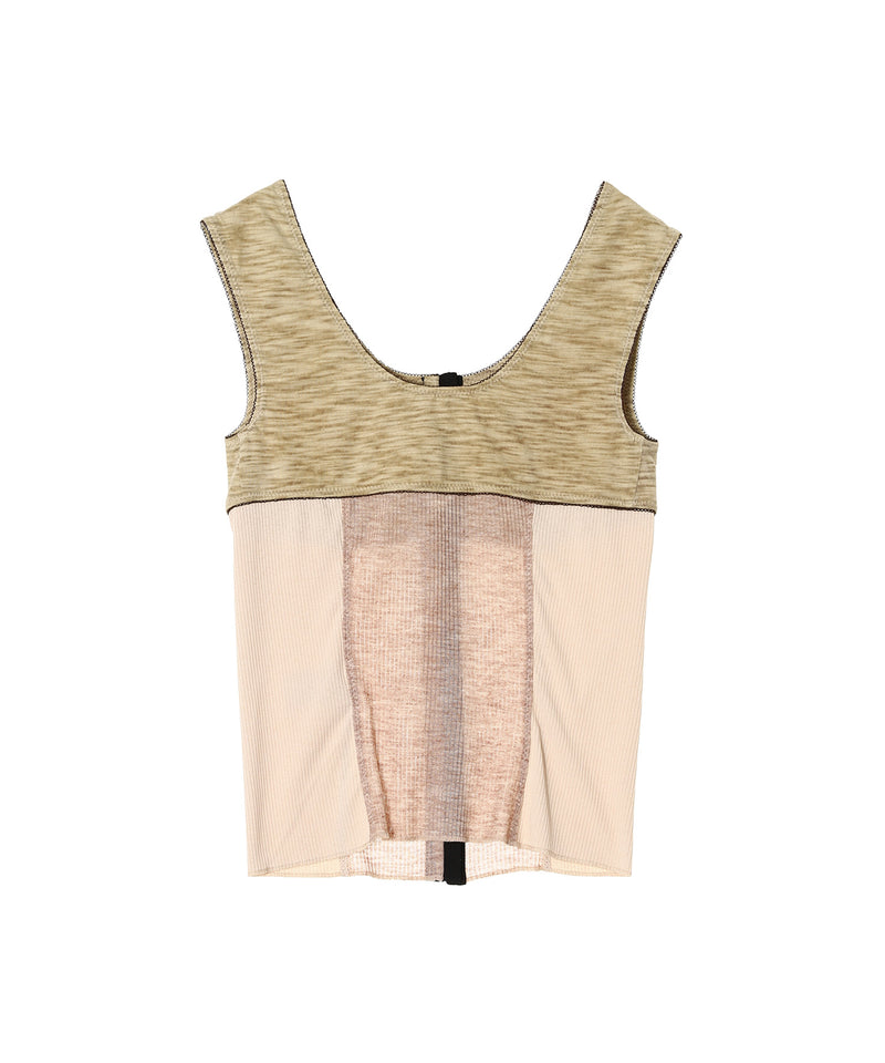 Hook-And-Eye Jersey Top｜パーバーズ(PERVERZE)｜Forget-me-nots
