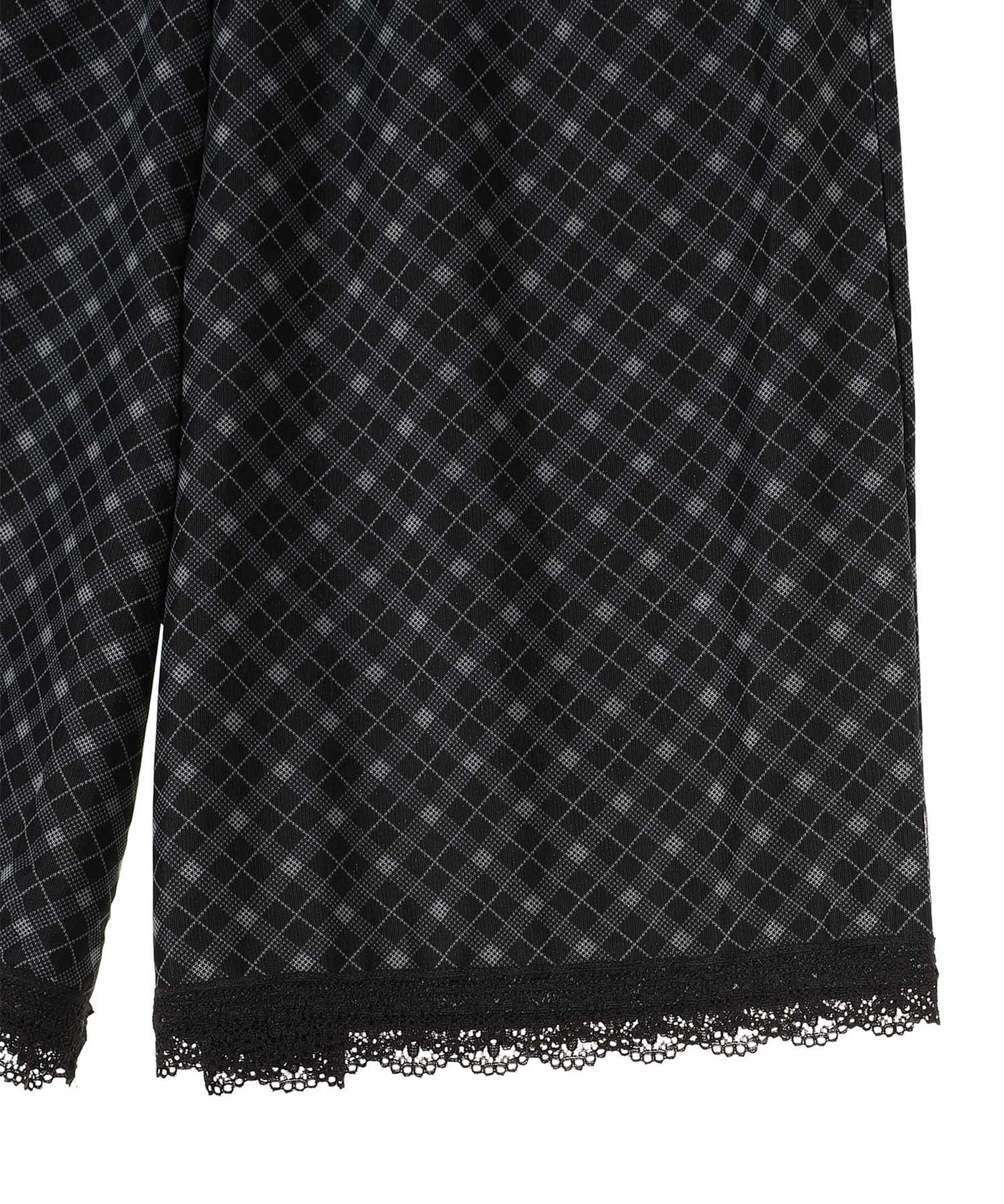 Lace-Trim Loose Slip Shorts｜パーバーズ(PERVERZE)｜Forget-me-nots