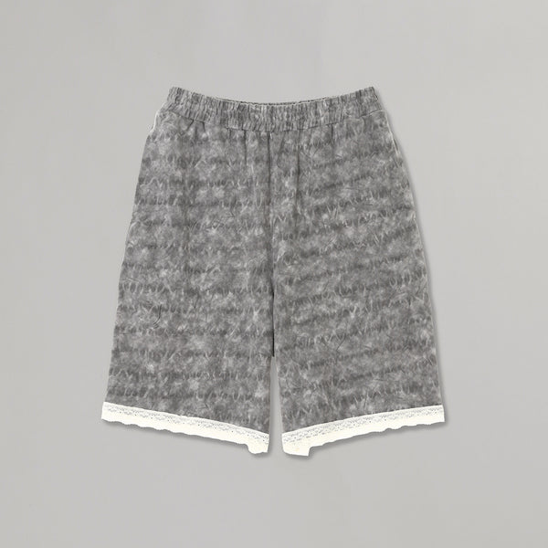 Lace-Trim Loose Slip Shorts｜パーバーズ(PERVERZE)｜Forget-me-nots