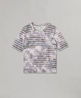 Paneled Fitted T-Shirt-PERVERZE-Forget-me-nots Online Store