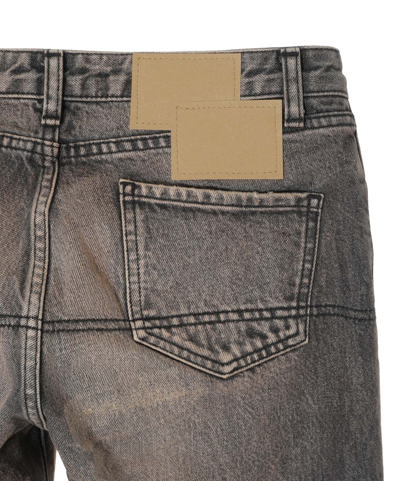 Low-Rise Slim-Wide Denim｜パーバーズ(PERVERZE)｜Forget-me-nots