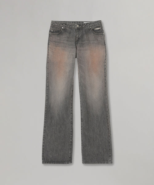 Low-Rise Slim-Wide Denim-PERVERZE-Forget-me-nots Online Store