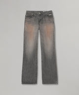 Low-Rise Slim-Wide Denim