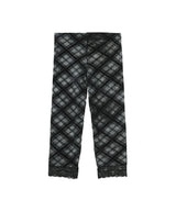 Lace-Trim Mid-Calf Shorts