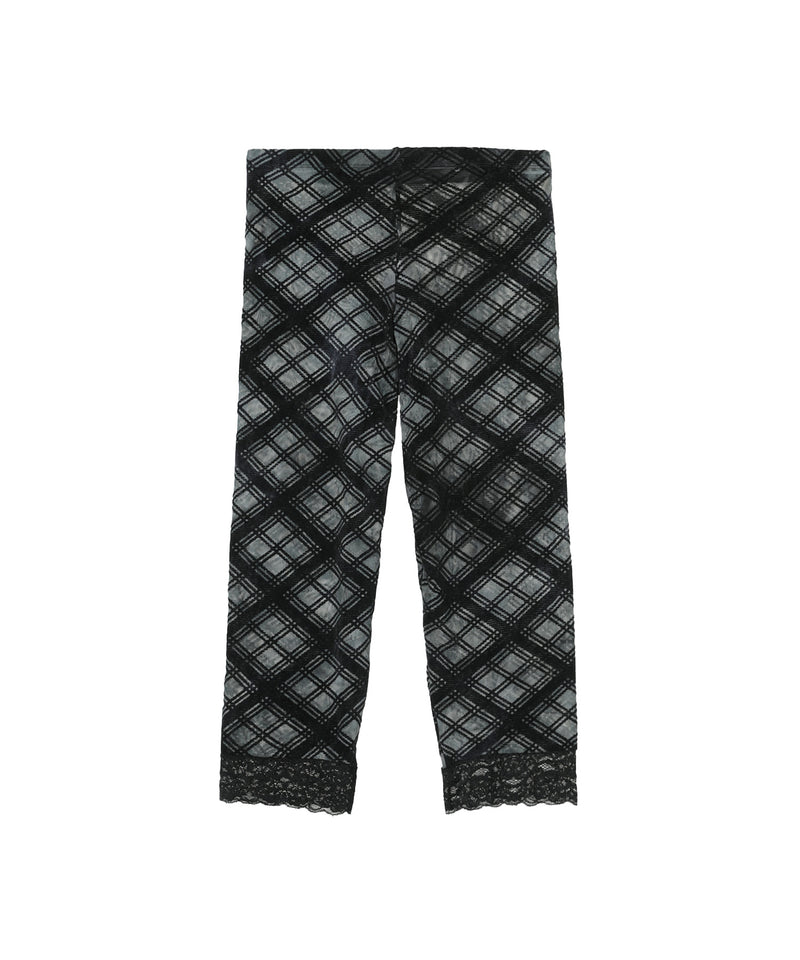 Lace-Trim Mid-Calf Shorts｜パーバーズ(PERVERZE)｜Forget-me-nots