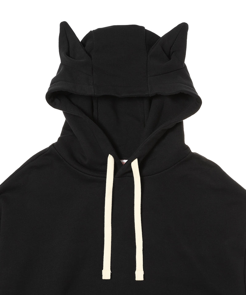 Label Ears Hoody-Charles Jeffrey LOVERBOY-Forget-me-nots Online Store