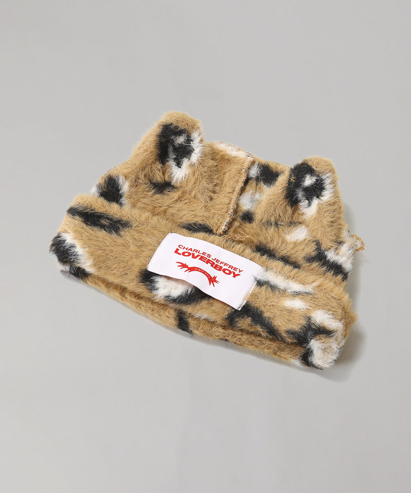 Fluffy Chunky Ears Beanie-Charles Jeffrey LOVERBOY-Forget-me-nots Online Store