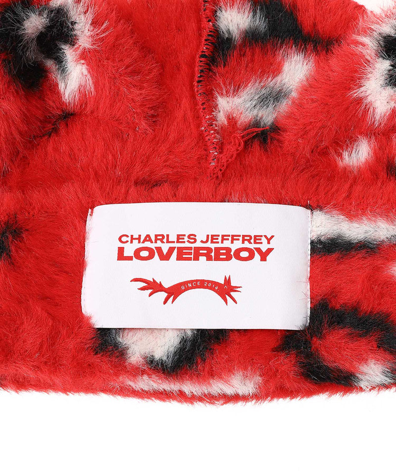 Fluffy Chunky Ears Beanie-Charles Jeffrey LOVERBOY-Forget-me-nots Online Store