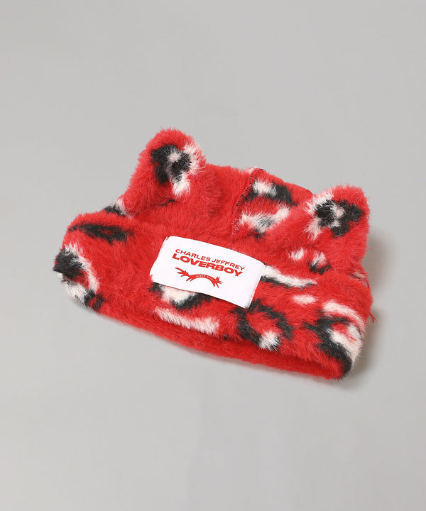 Fluffy Chunky Ears Beanie-Charles Jeffrey LOVERBOY-Forget-me-nots Online Store