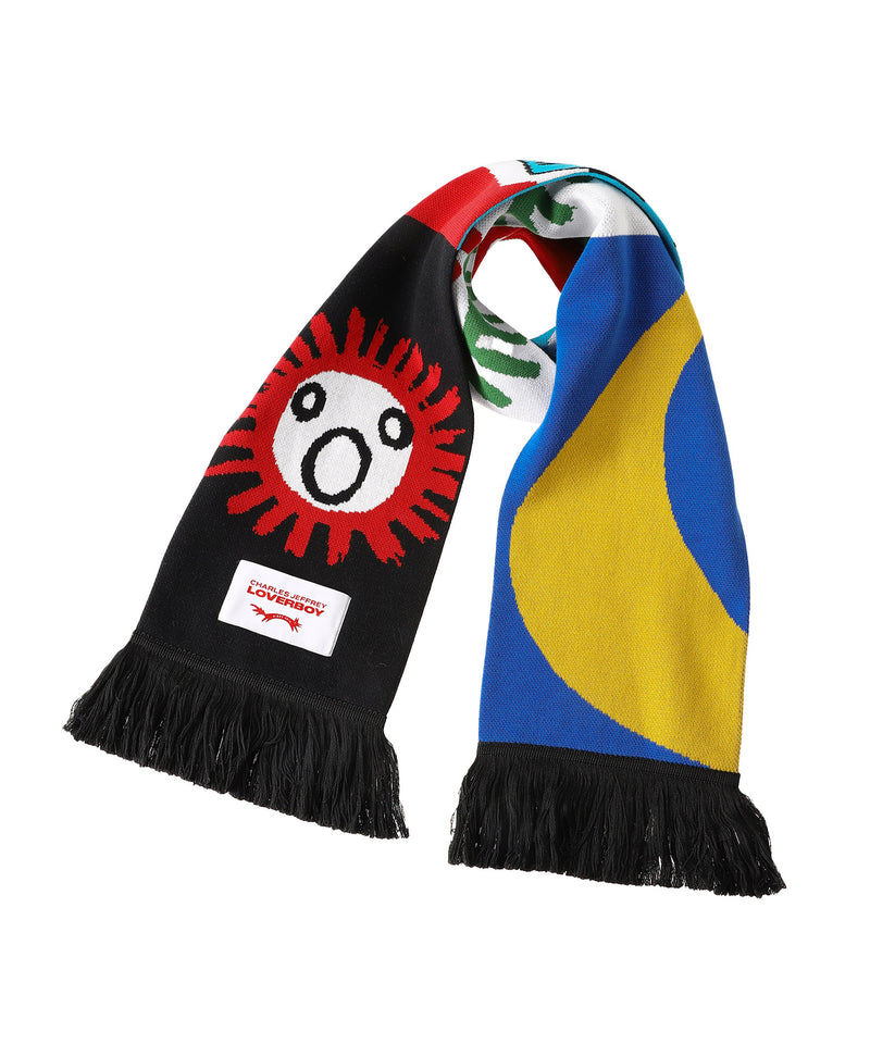 Football Scarf-Charles Jeffrey LOVERBOY-Forget-me-nots Online Store