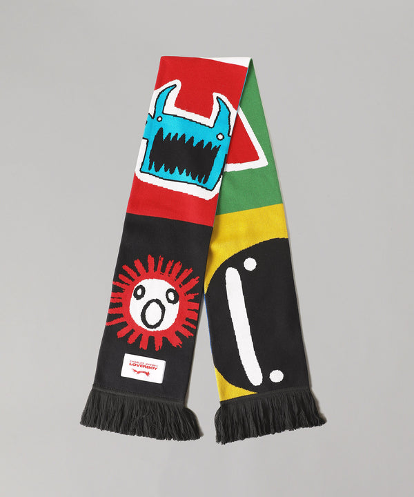 Football Scarf-Charles Jeffrey LOVERBOY-Forget-me-nots Online Store