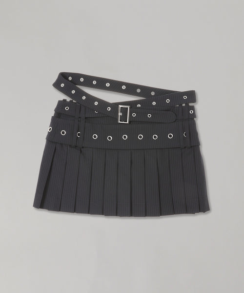 Belt Skirt-Charles Jeffrey LOVERBOY-Forget-me-nots Online Store