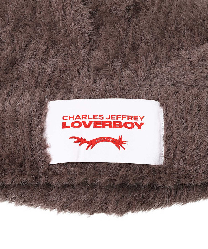 Fluffy Chunky Ears Beanie-Charles Jeffrey LOVERBOY-Forget-me-nots Online Store