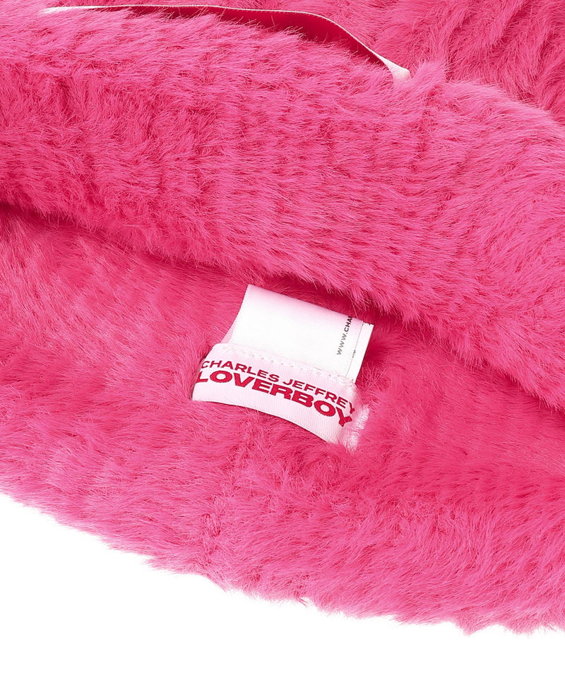 Fluffy Chunky Ears Beanie-Charles Jeffrey LOVERBOY-Forget-me-nots Online Store