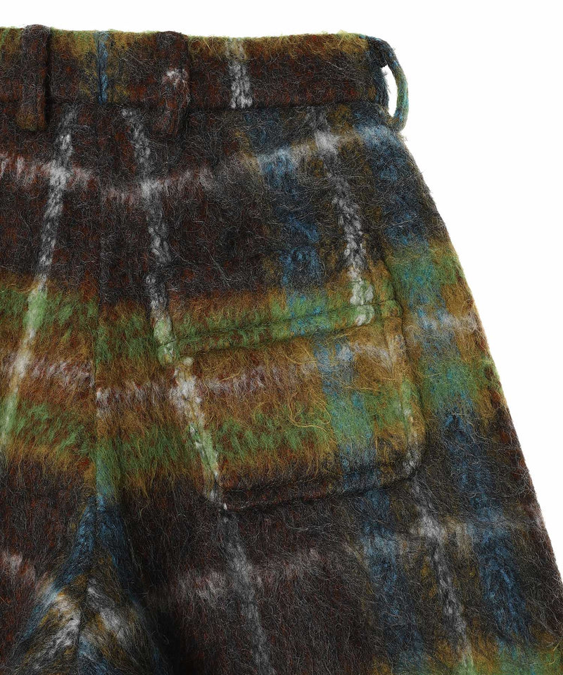 Wide Tailored Shorts Waisted-Charles Jeffrey Loverboy-Forget-me-nots Online Store