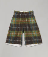 Wide Tailored Shorts Waisted-Charles Jeffrey Loverboy-Forget-me-nots Online Store