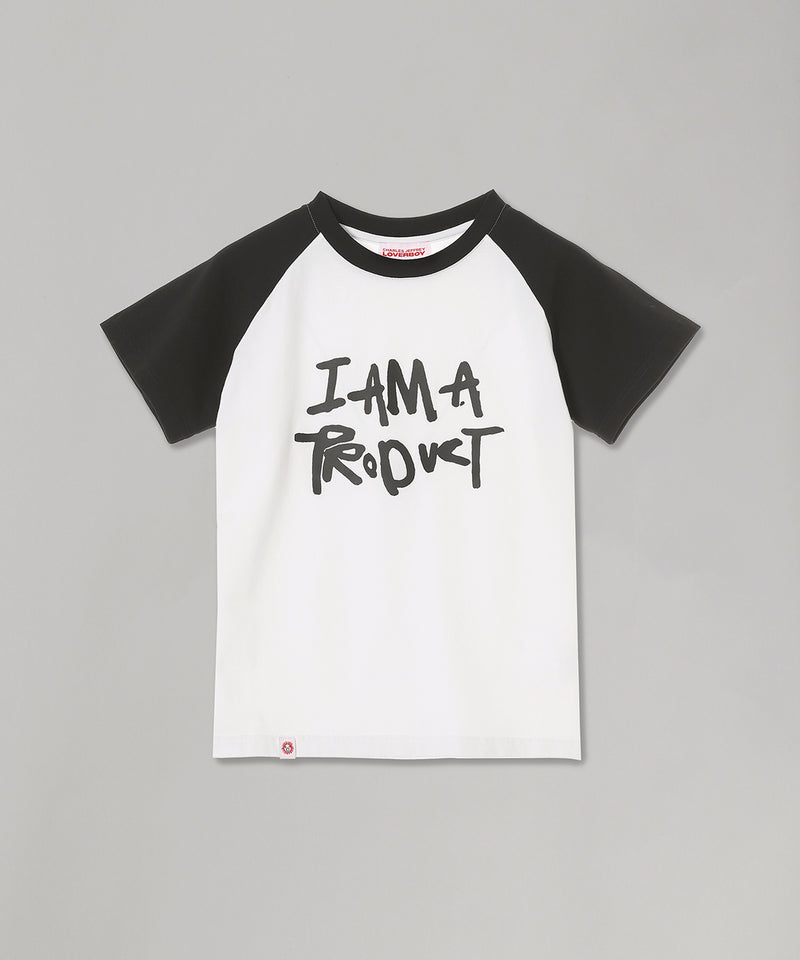 Graphic Baby Raglan Tee-Charles Jeffrey LOVERBOY-Forget-me-nots Online Store