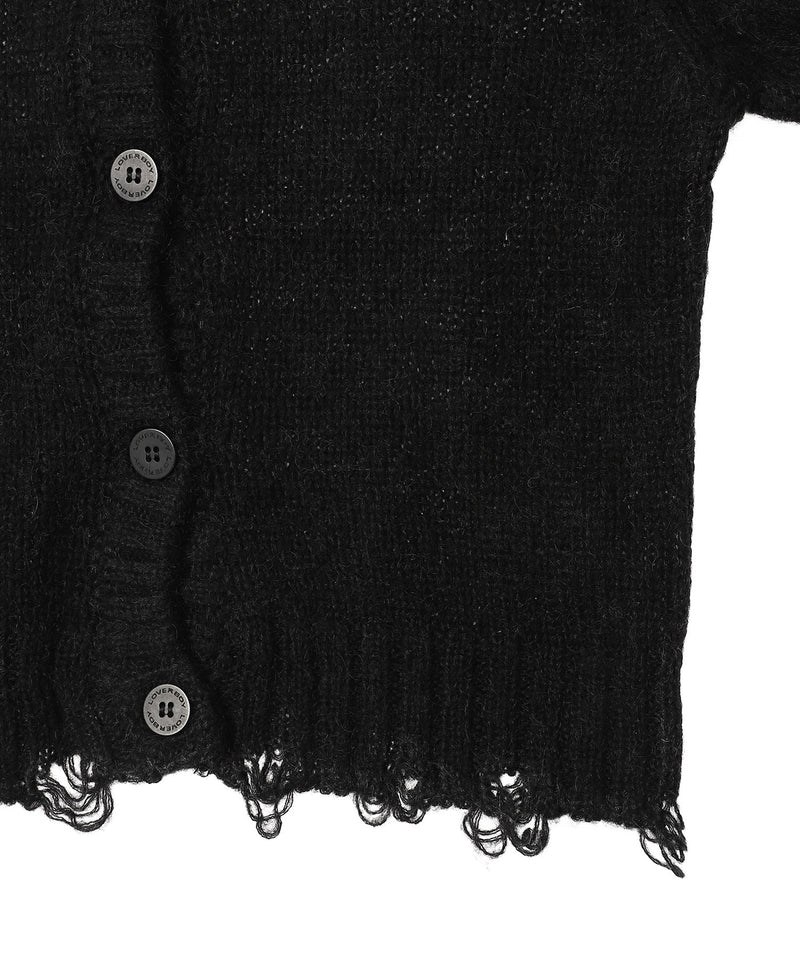 Ears Balaclava Cardi-Charles Jeffrey Loverboy-Forget-me-nots Online Store