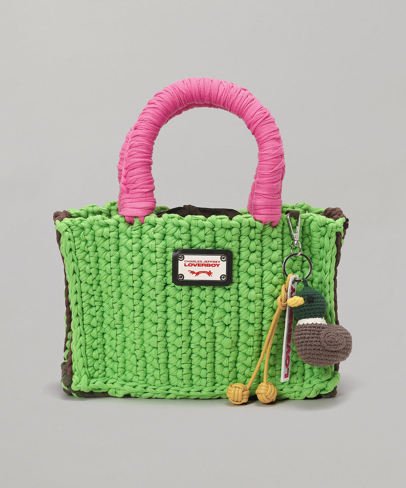 Bucket Bag With Duck Charm-Charles Jeffrey Loverboy-Forget-me-nots Online Store