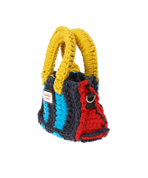 Petite Bucket Bag-Charles Jeffrey Loverboy-Forget-me-nots Online Store