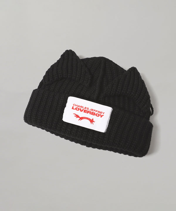 Chunky Ears Beanie-Charles Jeffrey Loverboy-Forget-me-nots Online Store