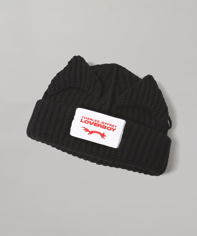 Chunky Ears Beanie-Charles Jeffrey Loverboy-Forget-me-nots Online Store