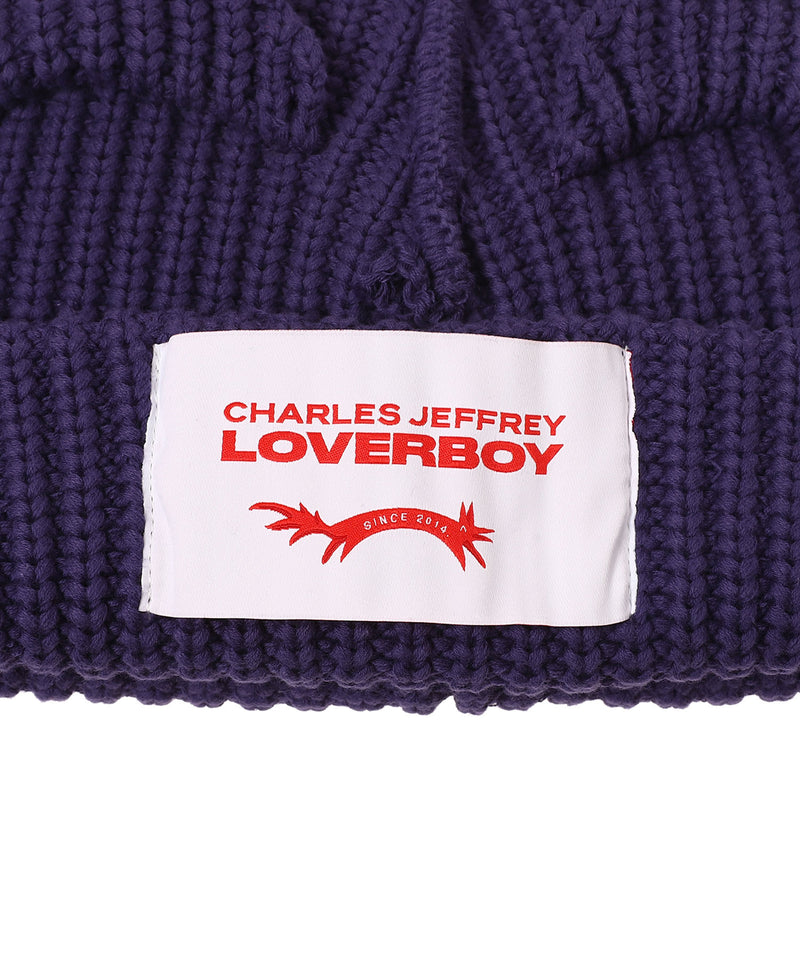 Chunky Ears Beanie-Charles Jeffrey Loverboy-Forget-me-nots Online Store