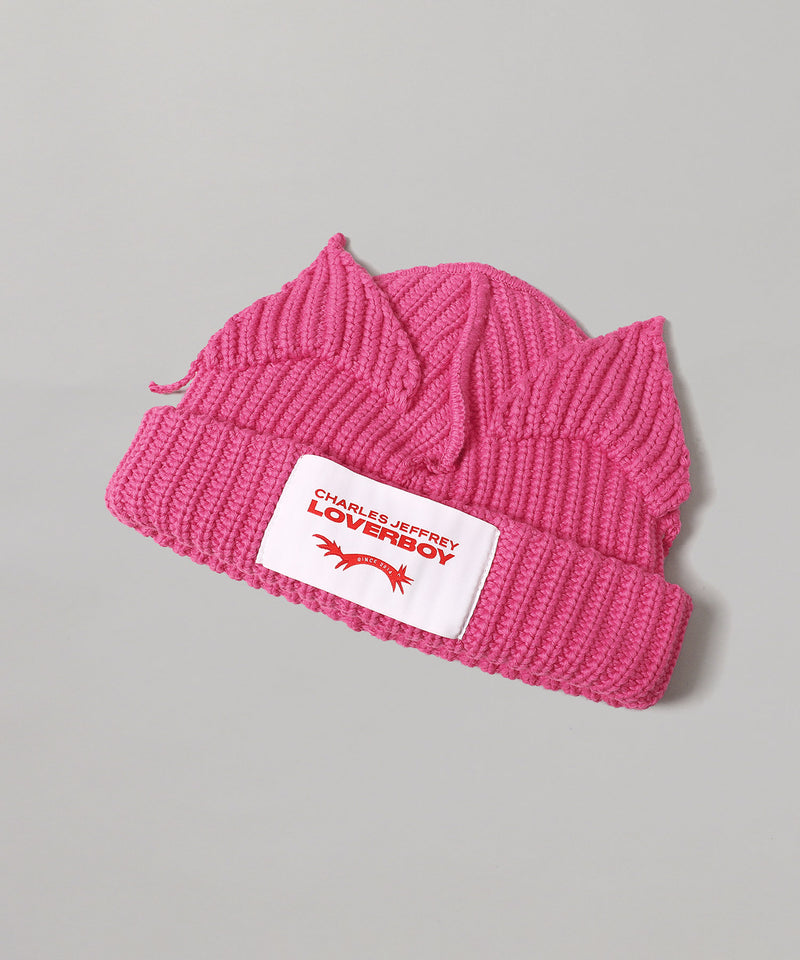 Chunky Ears Beanie-Charles Jeffrey Loverboy-Forget-me-nots Online Store